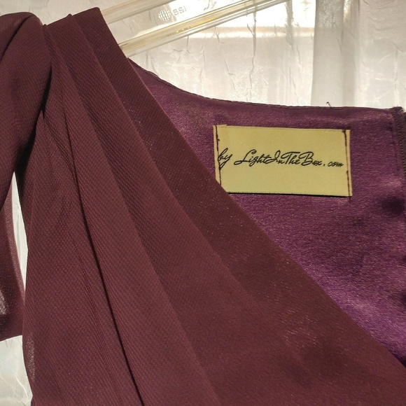 Purple bridesmaid dress - Picture 4 of 5